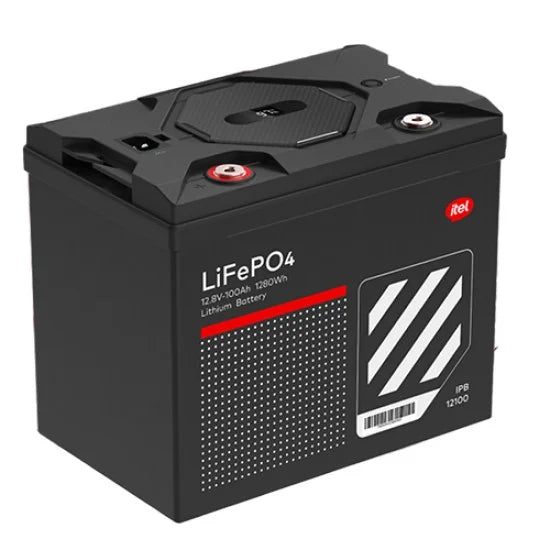 ITEL 12V 100Ah Lithium Ion Battery Main image
