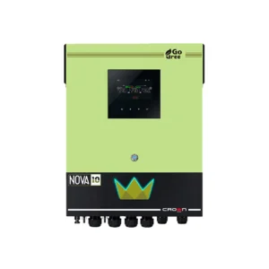 Crown Nova 9.8KW Single Phase Hybrid Solar Inverter